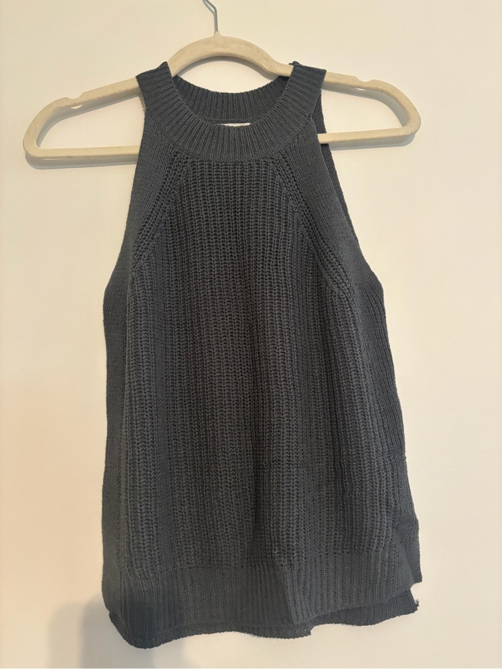 Knit Halter Tank Top